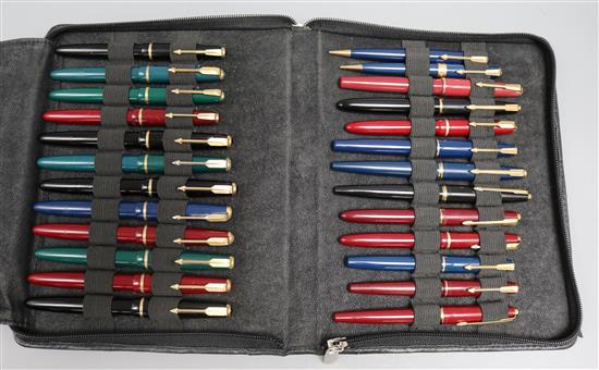 A collection of Parker pens (25)